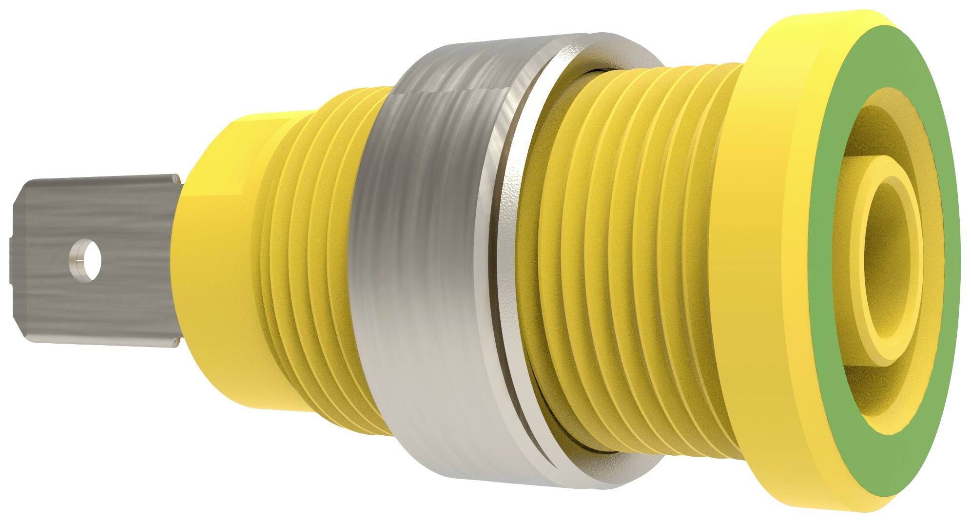 Schützinger Safety socket Green-yellow