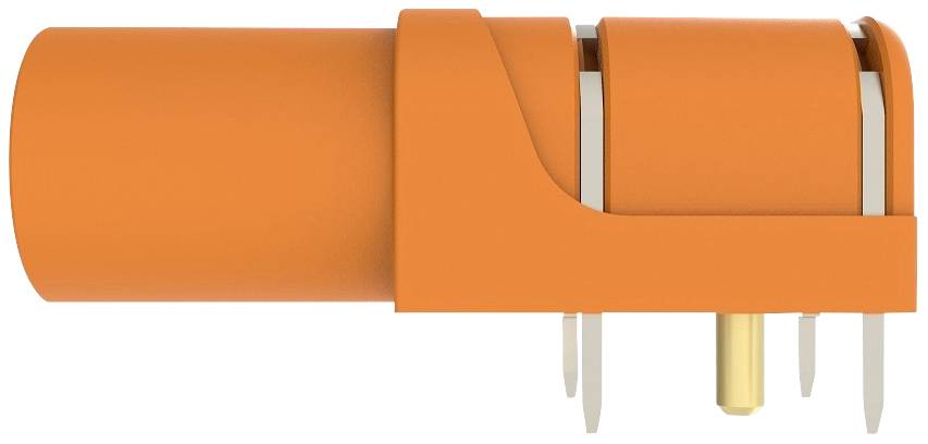 Schützinger 90-degree safety socket Orange 1 pc(s)