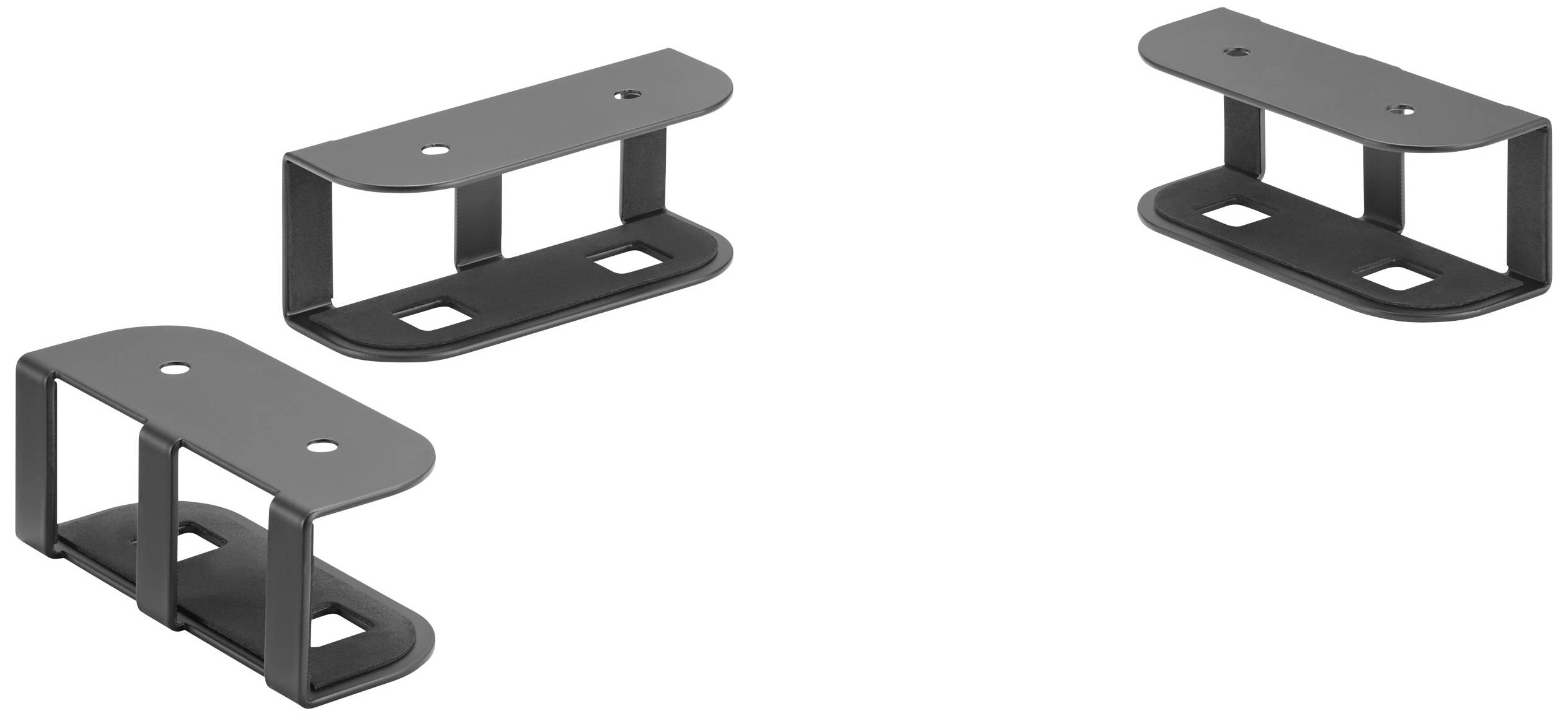 SpeaKa Professional SP-UDL-001 Under-desk laptop storage mount Pack of 3.