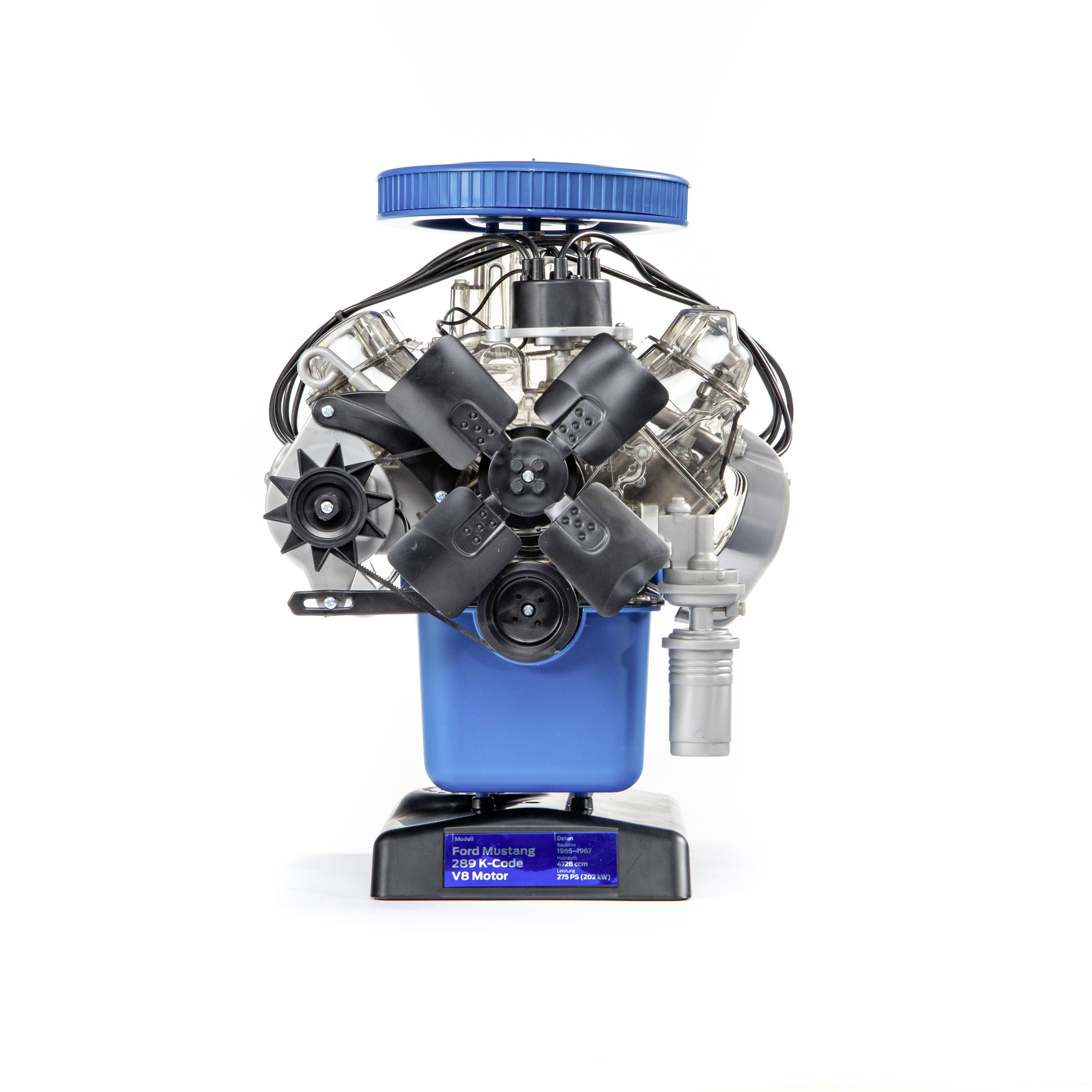 Franzis Verlag Ford-Mustang-Motor Typ 289 K-code-V8 67501 Assembly kit 14 years and over Box