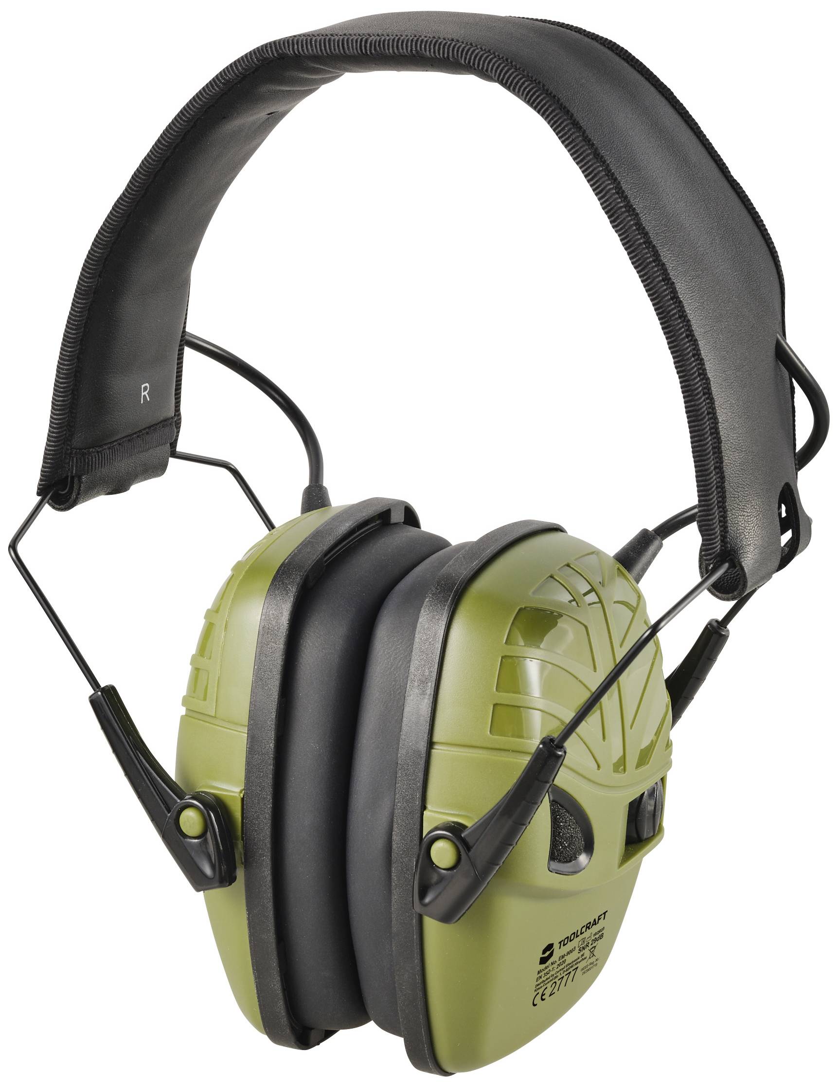 TOOLCRAFT TO-8701221 Audio Input Earmuffs 29 dB 1 pc(s)