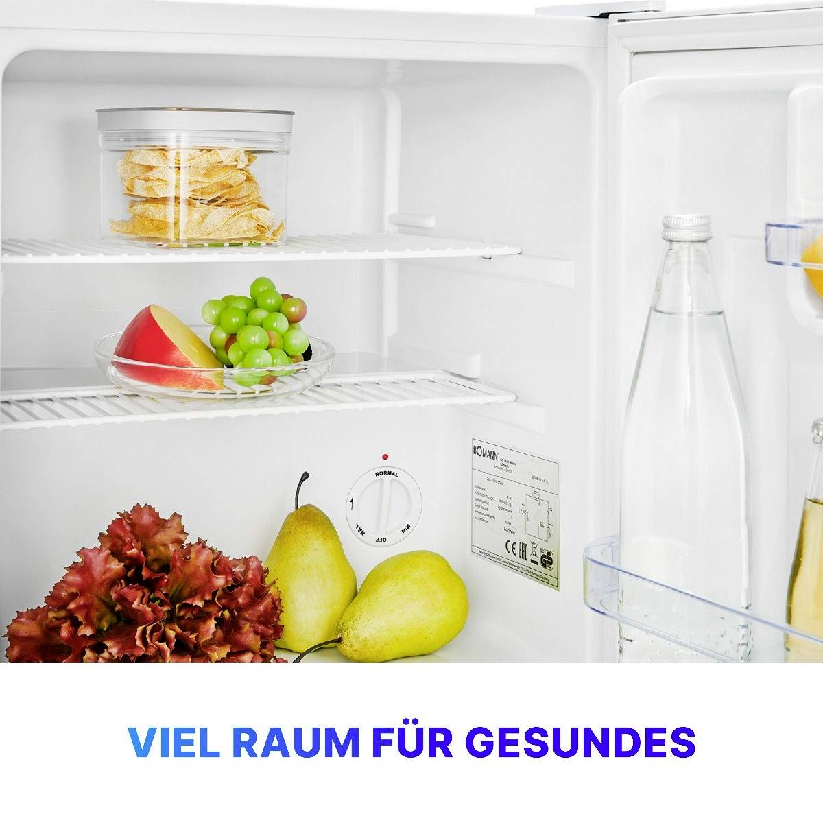 Bomann KB 7346 weiß Refrigerator EEC: E (A - G) 42 l Free standing White