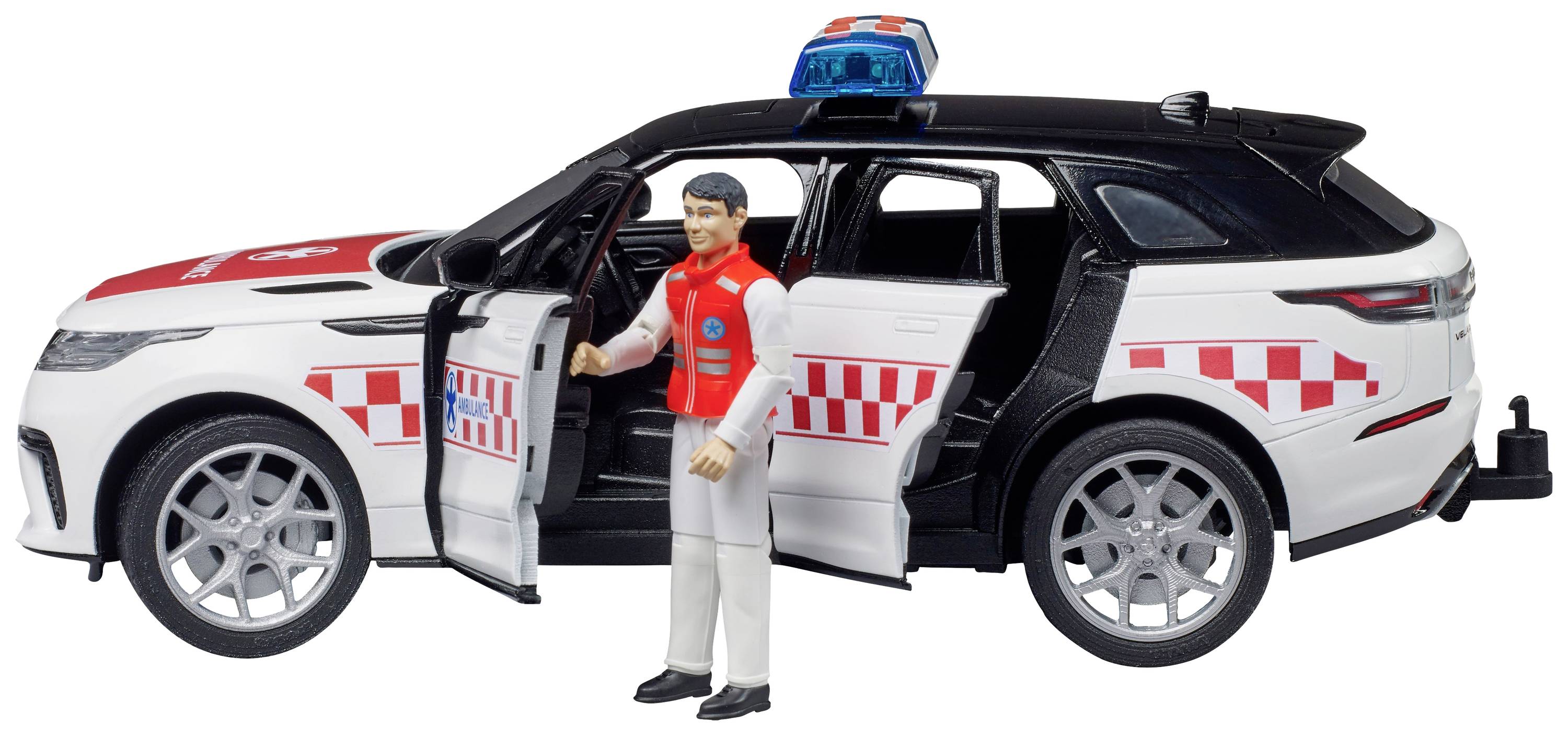 bruder Police & Emergency Service vehicle Assembled Car wash