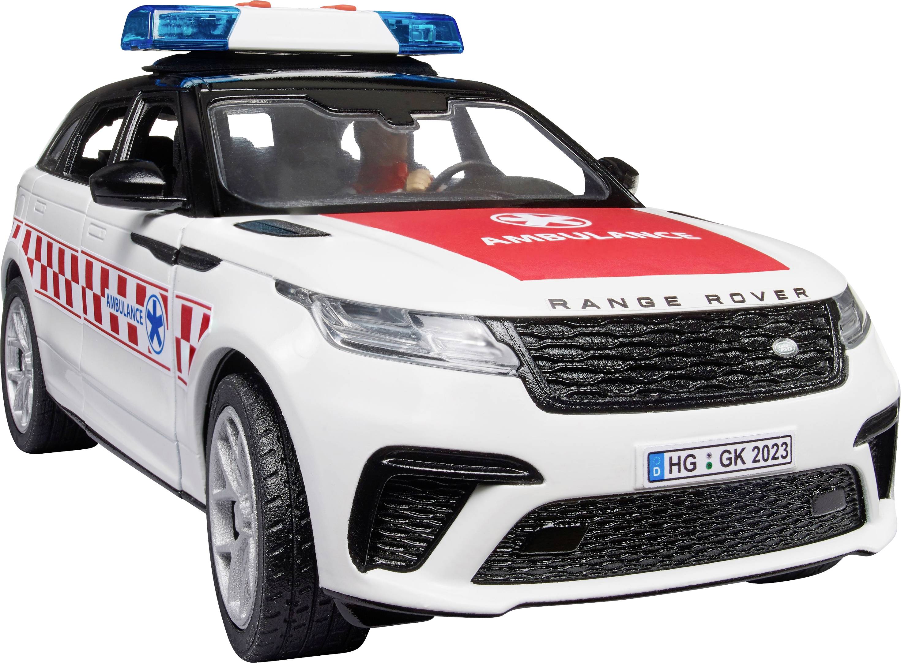 bruder Police & Emergency Service vehicle Assembled Car wash