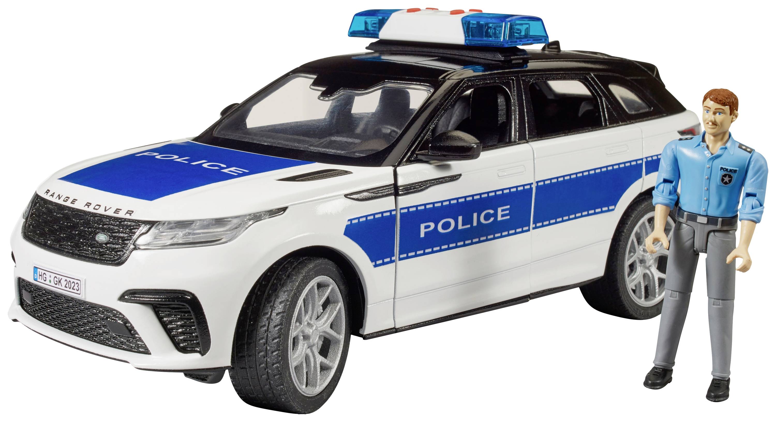 bruder Police & Emergency Service vehicle Assembled Car wash
