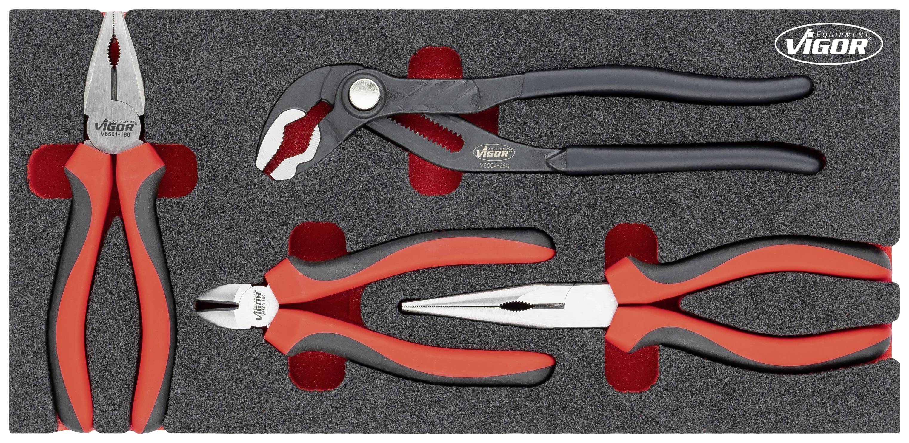 Vigor V5633N Pliers Set 4-piece