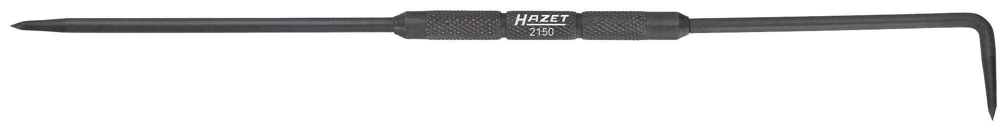 A black tool with two different tips: one straight and one with an L-shaped angled edge.