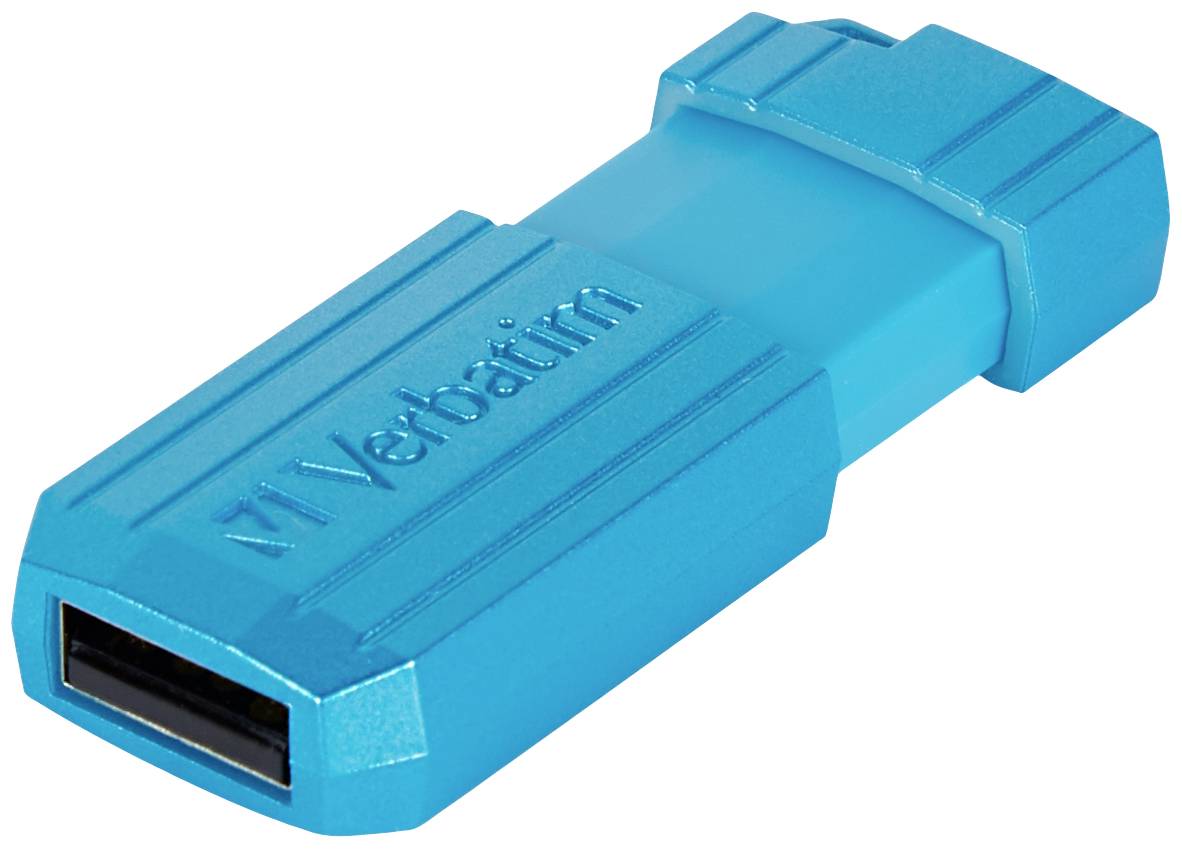 Verbatim USB DRIVE 2.0 PINSTRIPE USB stick 64 GB Blue 49961 USB A (USB 2.0)