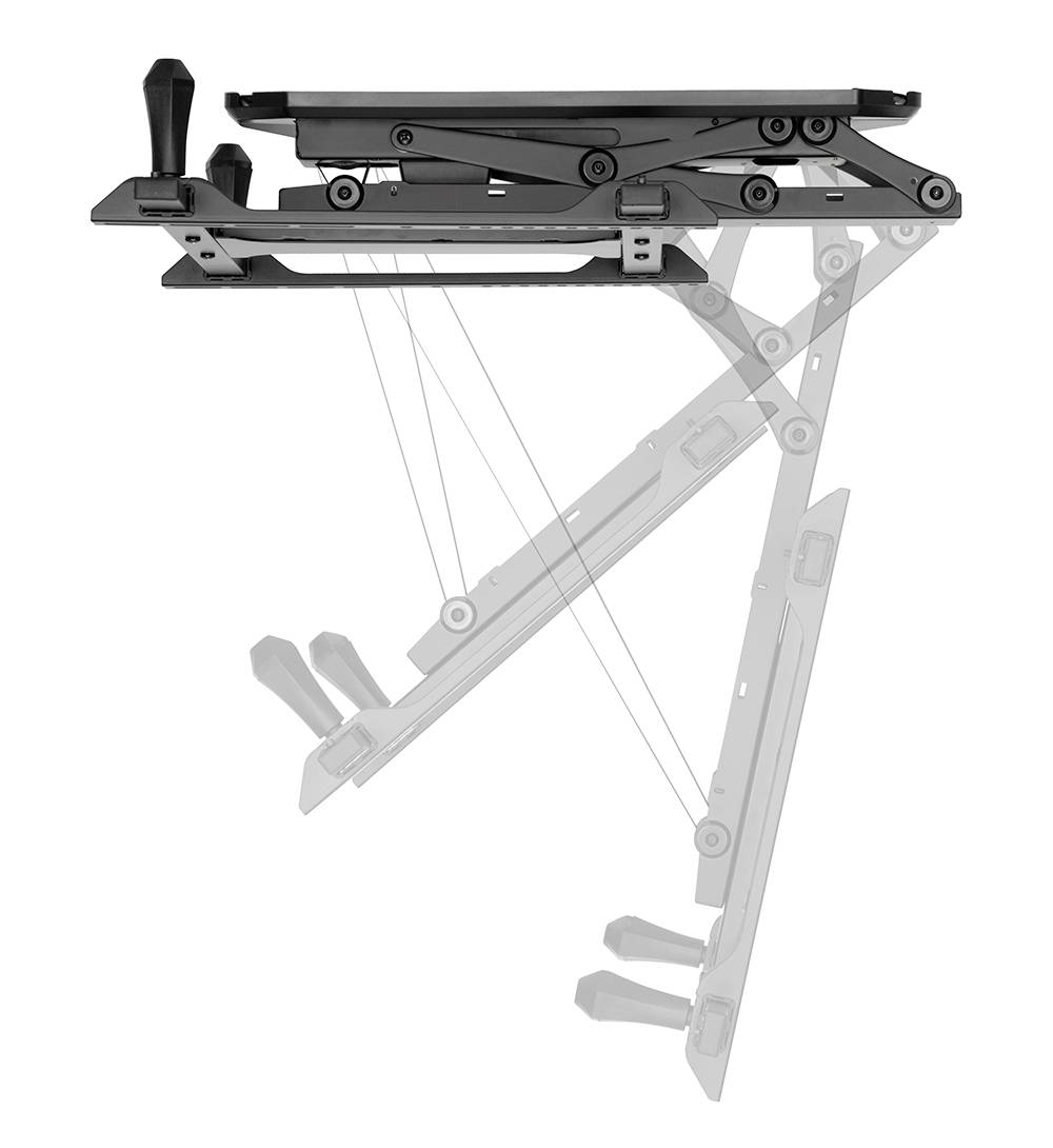 My Wall HL44ML TV ceiling mount Remote control, Tiltable 81,3 cm (32") - 177,8 cm (70") Roof suspension bracket, App-controlled