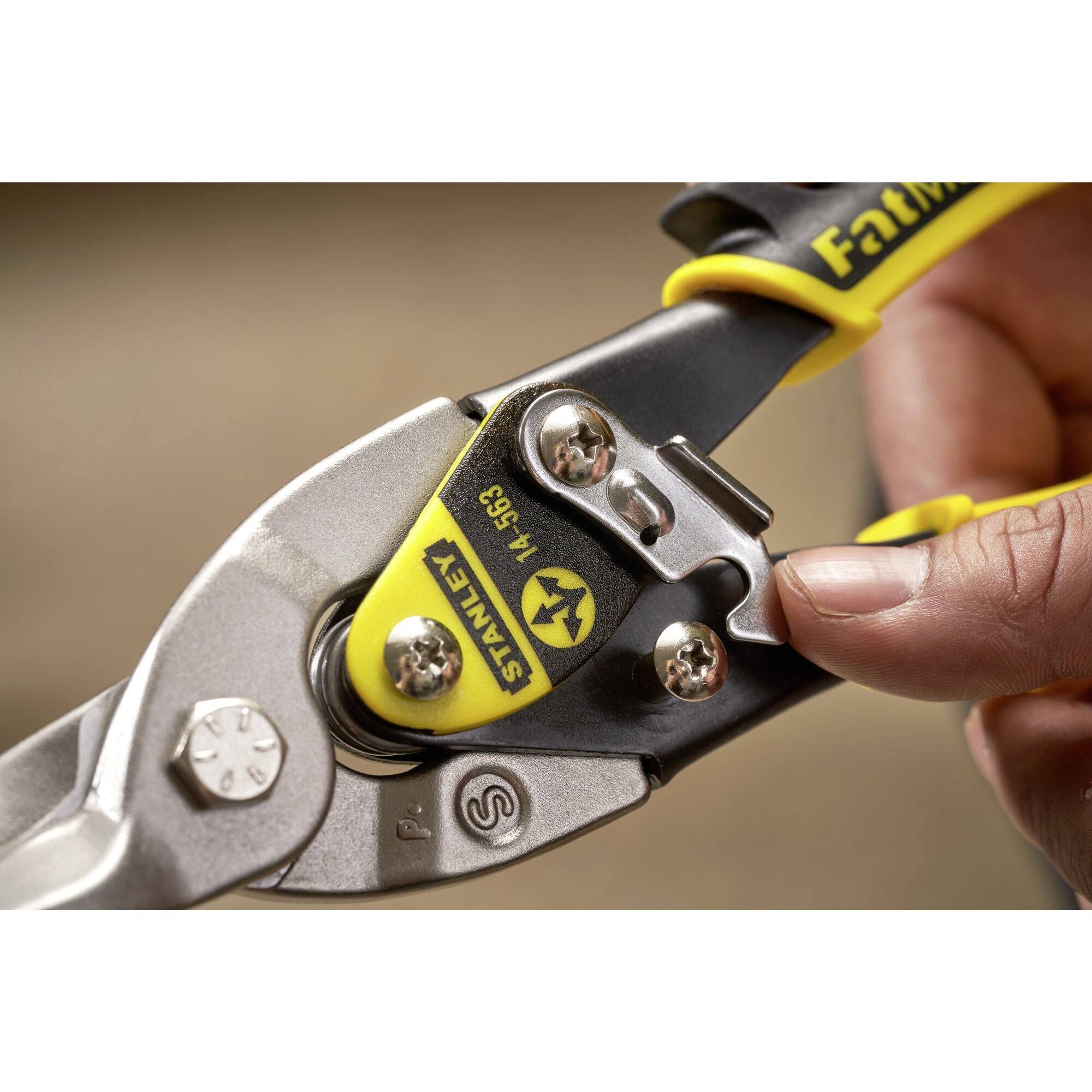 STANLEY Sheet metal shears MaxSteel straight 250mm 2-14-563