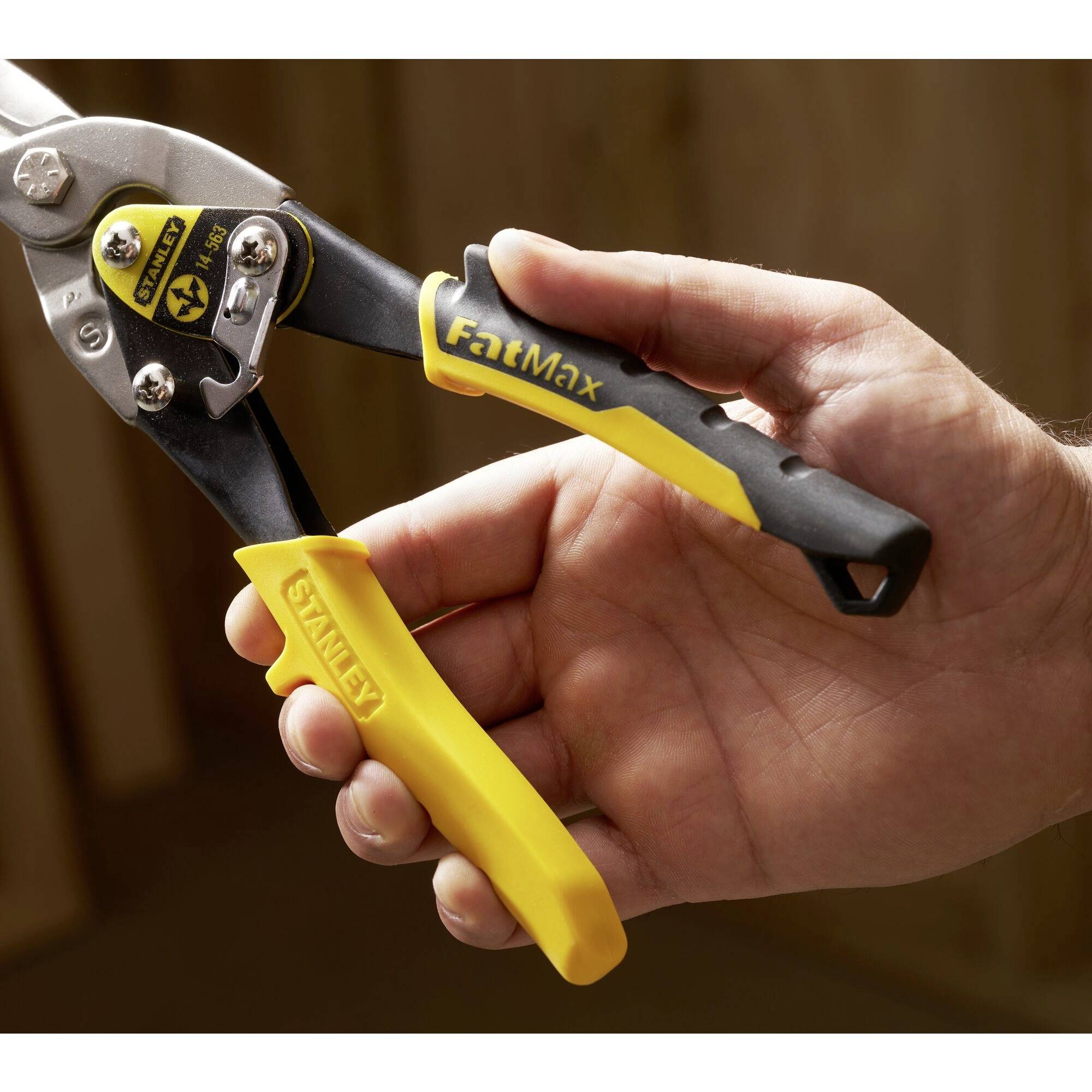 STANLEY Sheet metal shears MaxSteel straight 250mm 2-14-563
