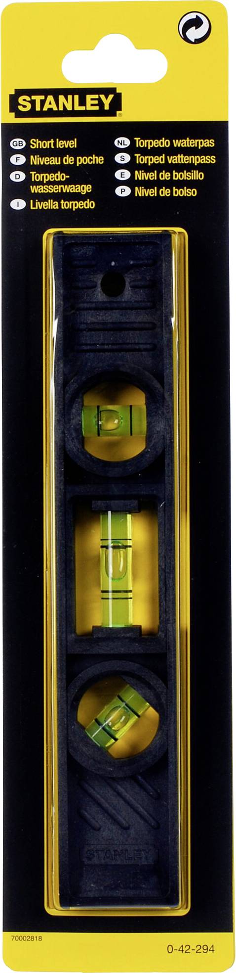 STANLEY 0-42-294 Spirit level
