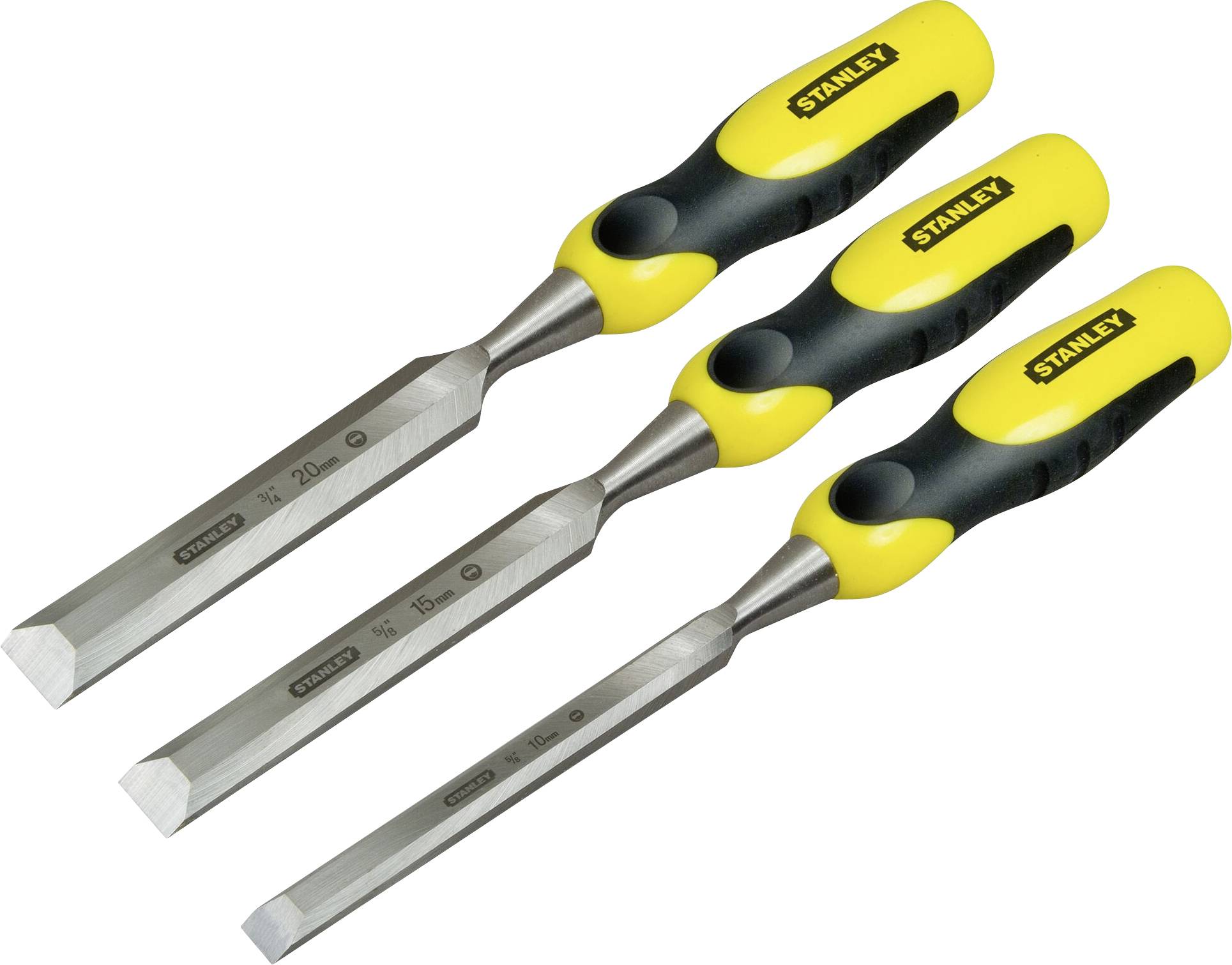 Dynagrip chisel, 3-piece set STANLEY 2-16-887