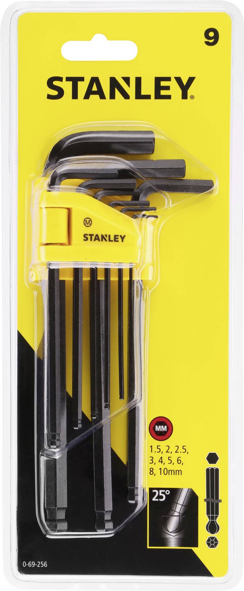 STANLEY Allen key set 9-piece