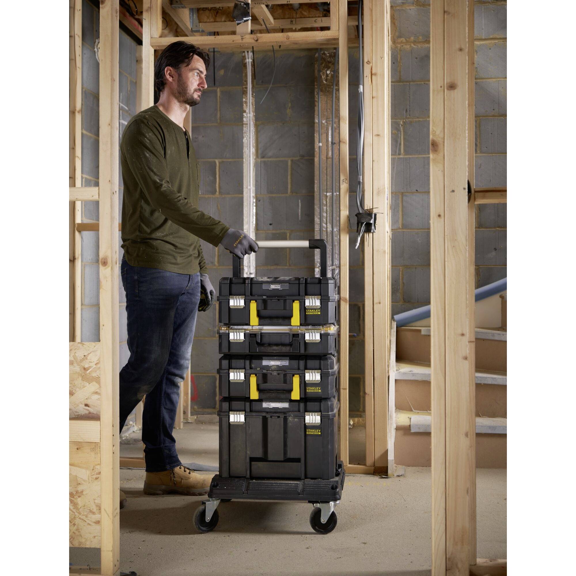STANLEY FatMax Pro-Stack Cart FMST1-71972 Wheeled case