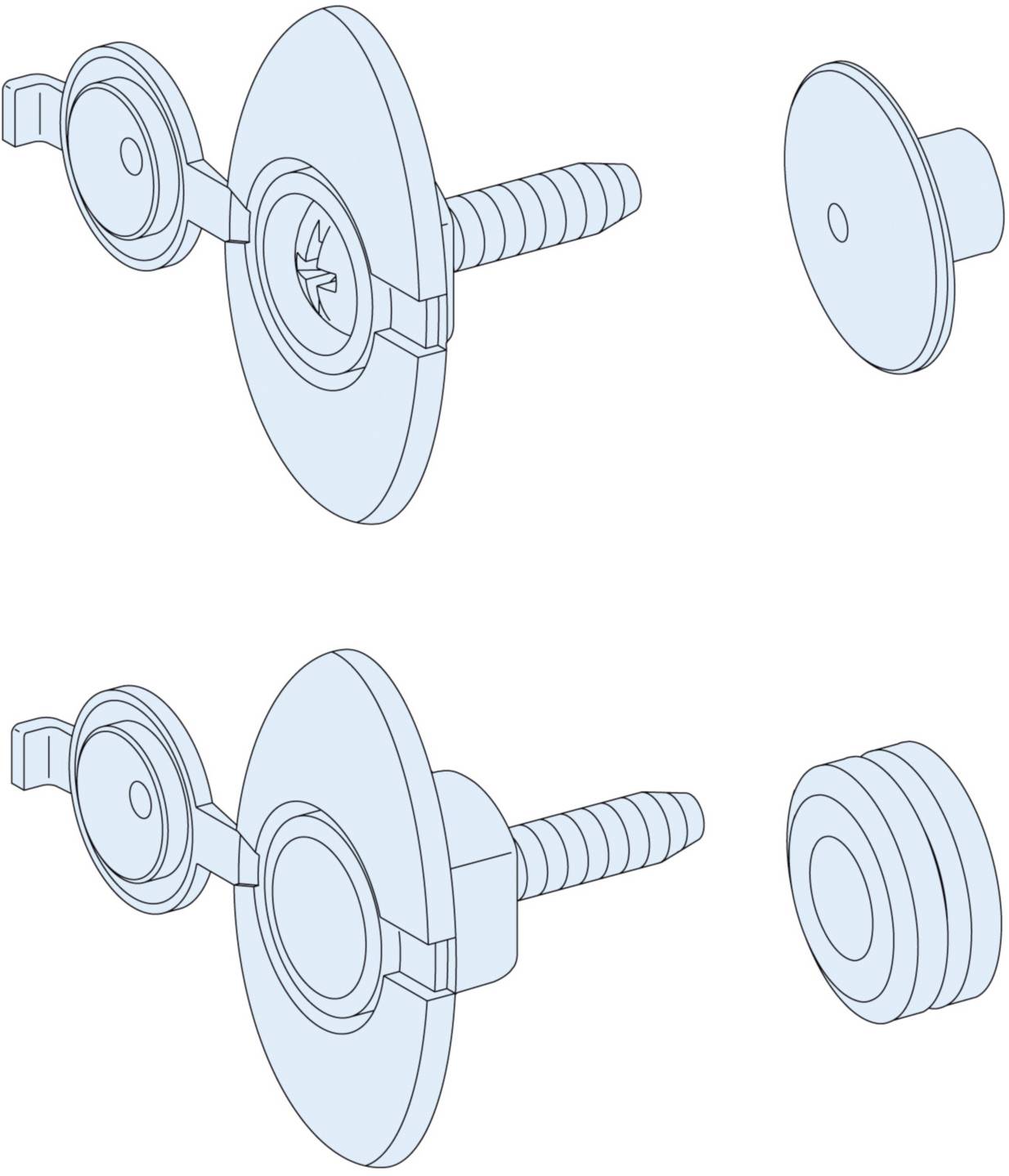 PrismaSet-P, accessory set, for wall panel IP55 Schneider Electric Content: 1 pc(s)