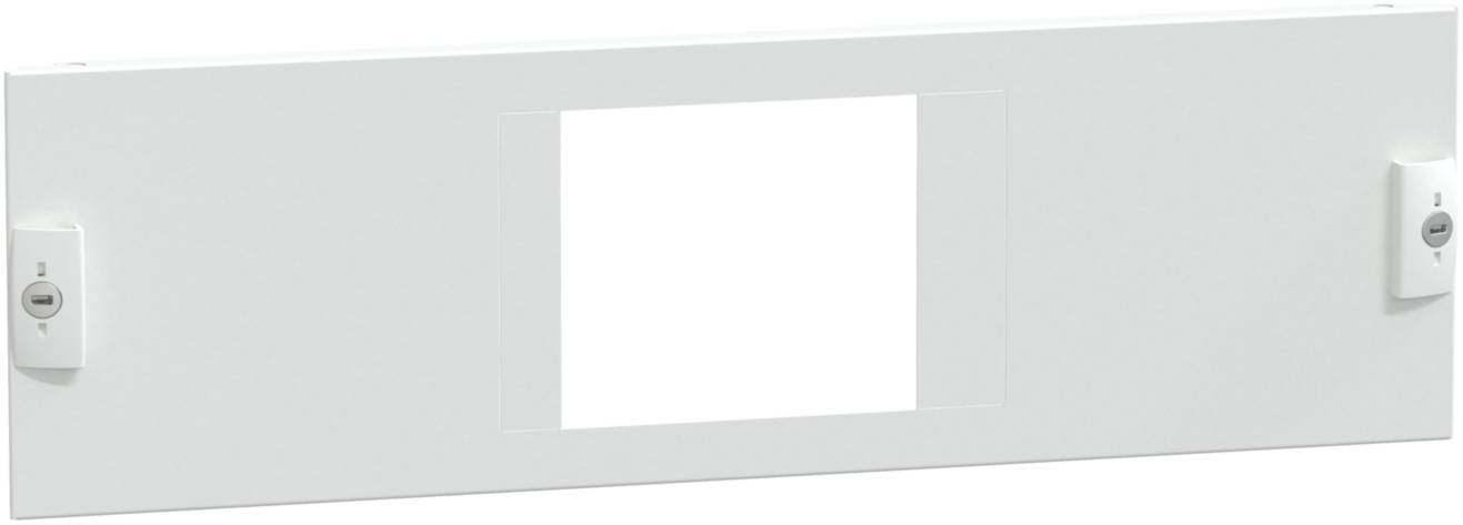 PrismaSet-G, front panel, FuPacT ISFT160 3-pin to mounting plate, horizontal, width=600mm, height=3modules Schneider Electric