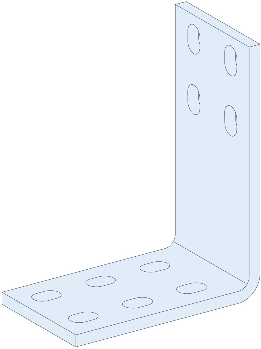 PrismaSet-P, Linergy TB, Connection angle, horizontal and vertical PE rail,(2 pieces) Schneider Electric Content: 1 pc(s)