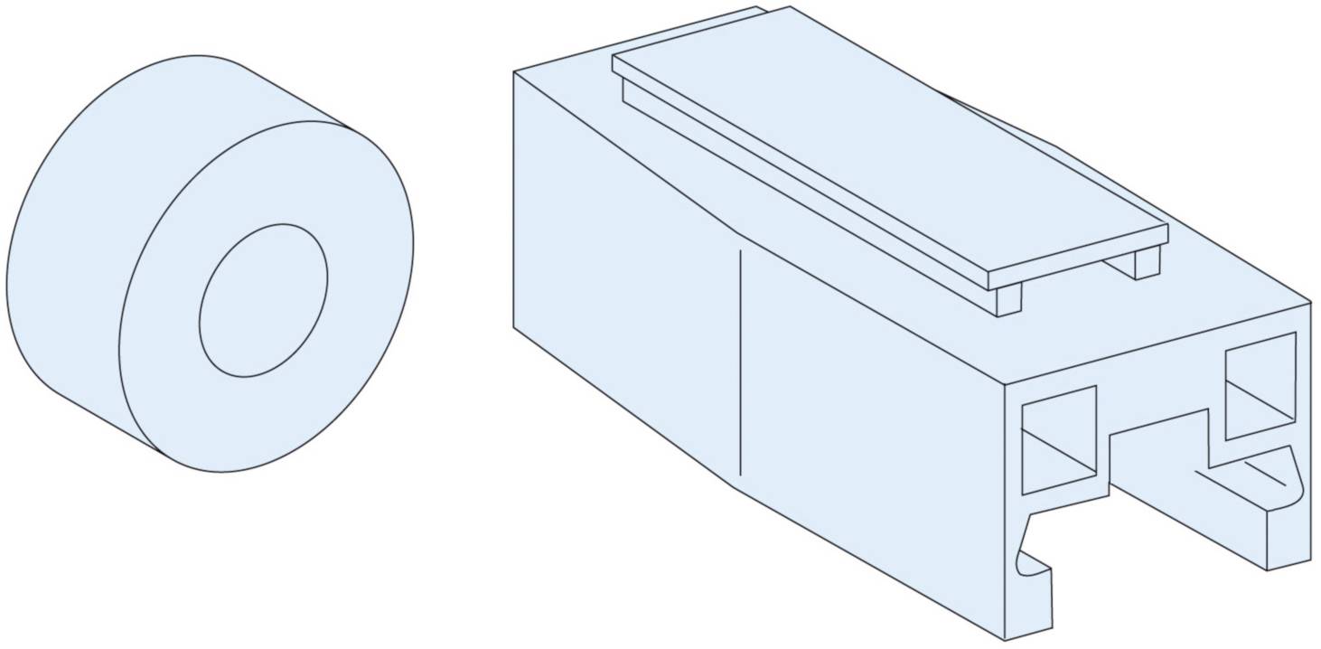 PrismaSet-P, Linergy FM, connection, 4-pin, 200A, with rear-sided busbar Linergy BS Schneider Electric Content: 1 pc(s)