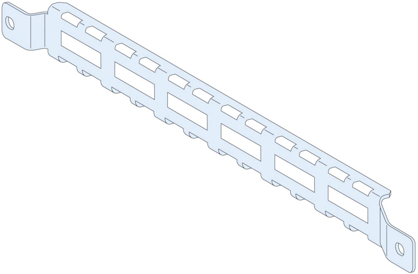 PrismaSet-P, cable support, lateral,depth=200mm,(4pieces) Schneider Electric Content: 1 pc(s)