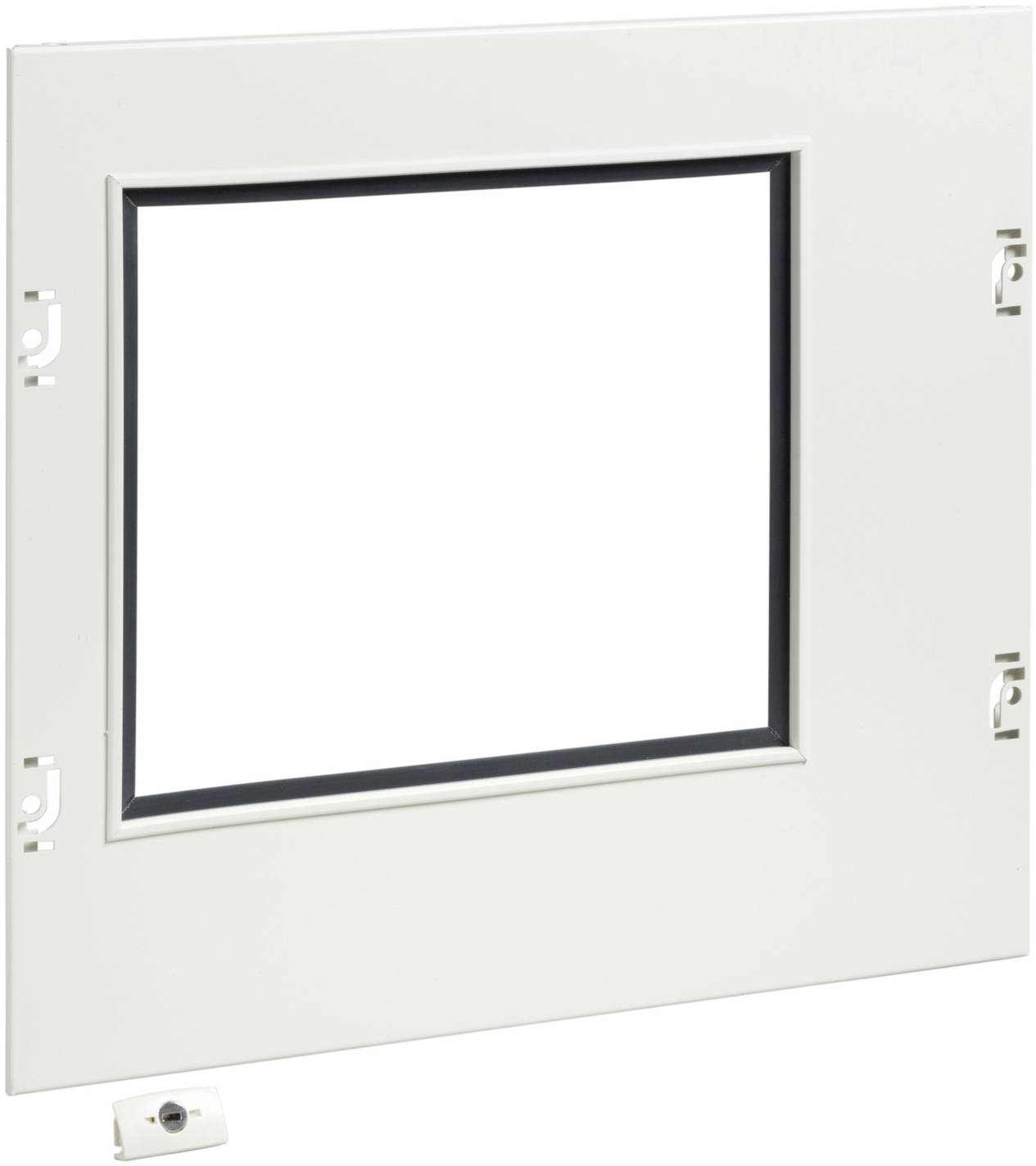 PrismaSet-P, front panel, MasterPACT MTZ2 08-40 3-4-pin, fixed installation, vertical, width=400mm, height=9modules Schneider