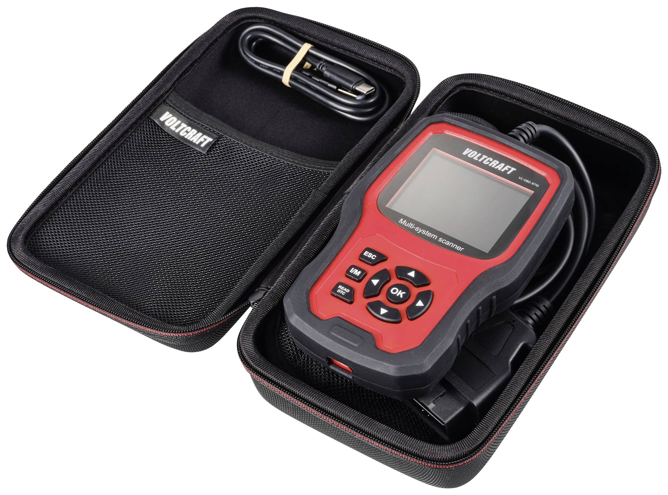VOLTCRAFT VC-OBD-9710 OBD II diagnostics tool VC-14616100