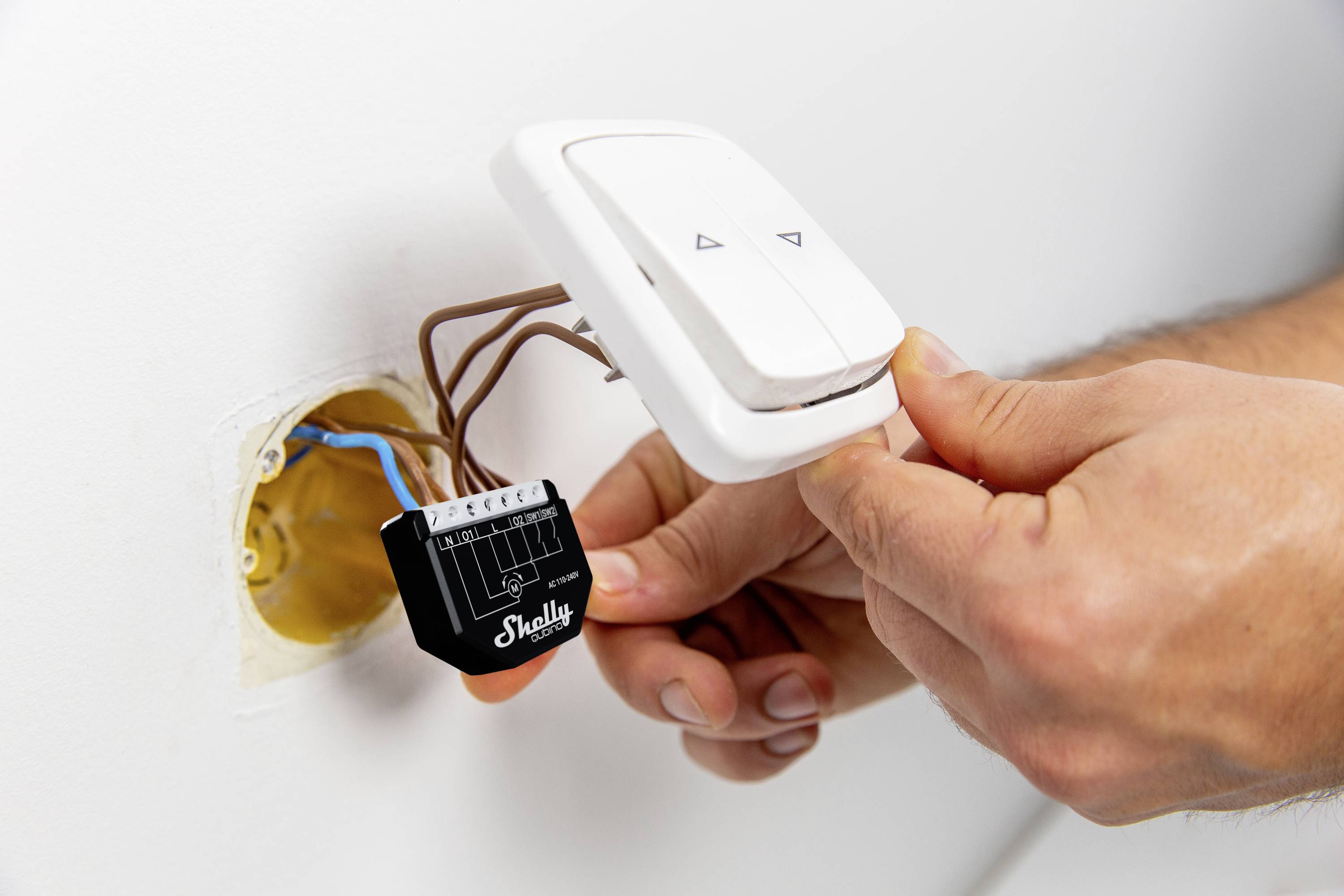 Shelly Qubino Wave Shutter Blinds actuator Z-Wave, Z-Wave+