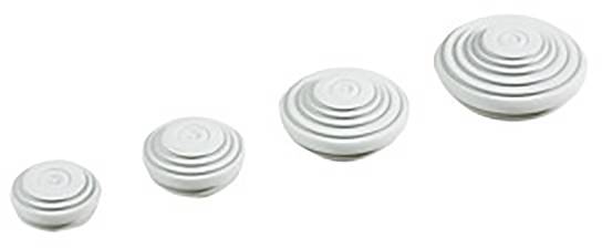 Four stacked garden stone ornaments, arranged from small to large. They symbolise balance and natural aesthetics.Note: I've used the British spelling of 