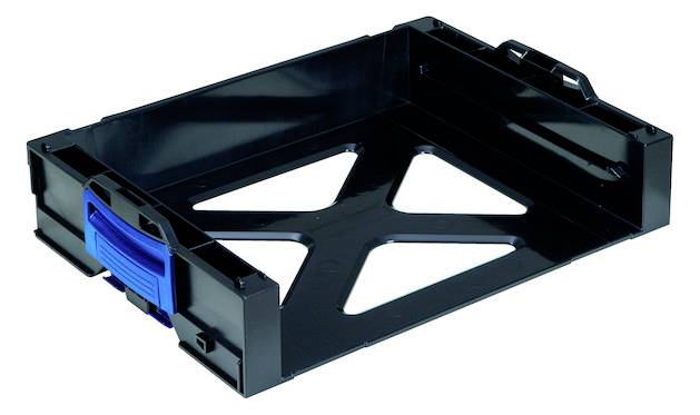 NetPeppers NP-FIBER-KIT_RACK1 Tray Anthracite, Blue (L x W x H) 445 x 342 x 101 mm