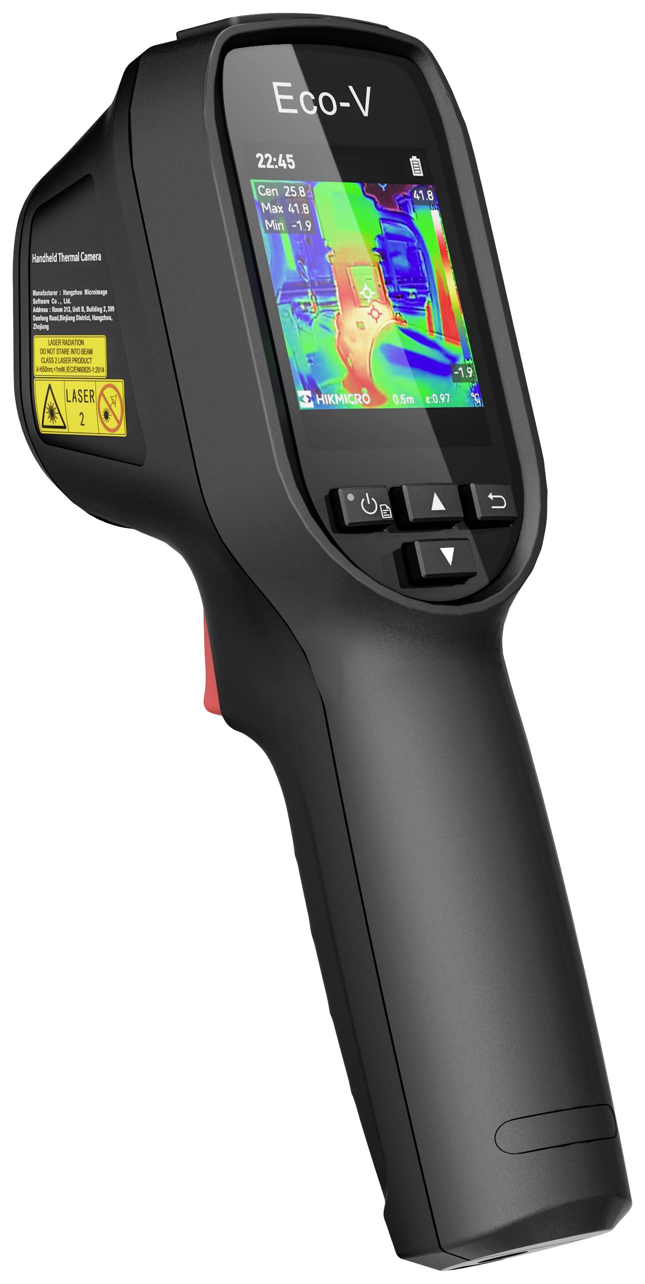 HIKMICRO HM-TP30-1AQF-Eco-V IR camera -20 up to +550 °C 96 x 96 Pixel 25 Hz