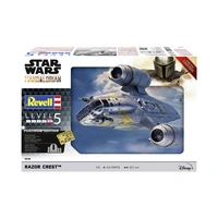 Revell 06788 Star Wars The Mandalorian: Razor Crest Platinum Edition Sci-Fi spacecraft assembly kit 1:72 Revell 06788 Star Wars The Mandalorian: Razor Crest Platinum Edition Sci-Fi spacecraft assembly kit 1:72