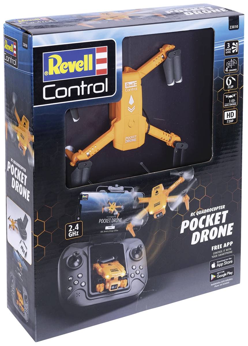 Revell Control Pocket Drone Quadcopter RtF