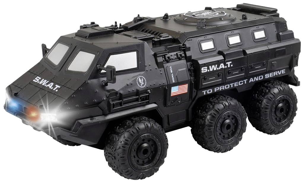 Revell Control 24437 1:16 RC model car for beginners Electric Police & Emergency Service vehicle 6WD Incl. light effects