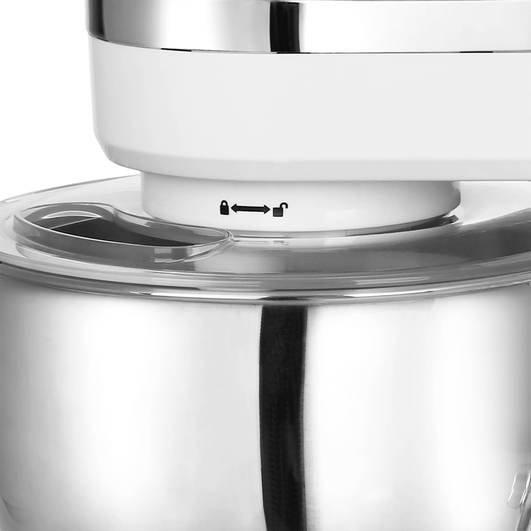 EMERIO KM-123117 Food processor 1000 W White, Stainless steel
