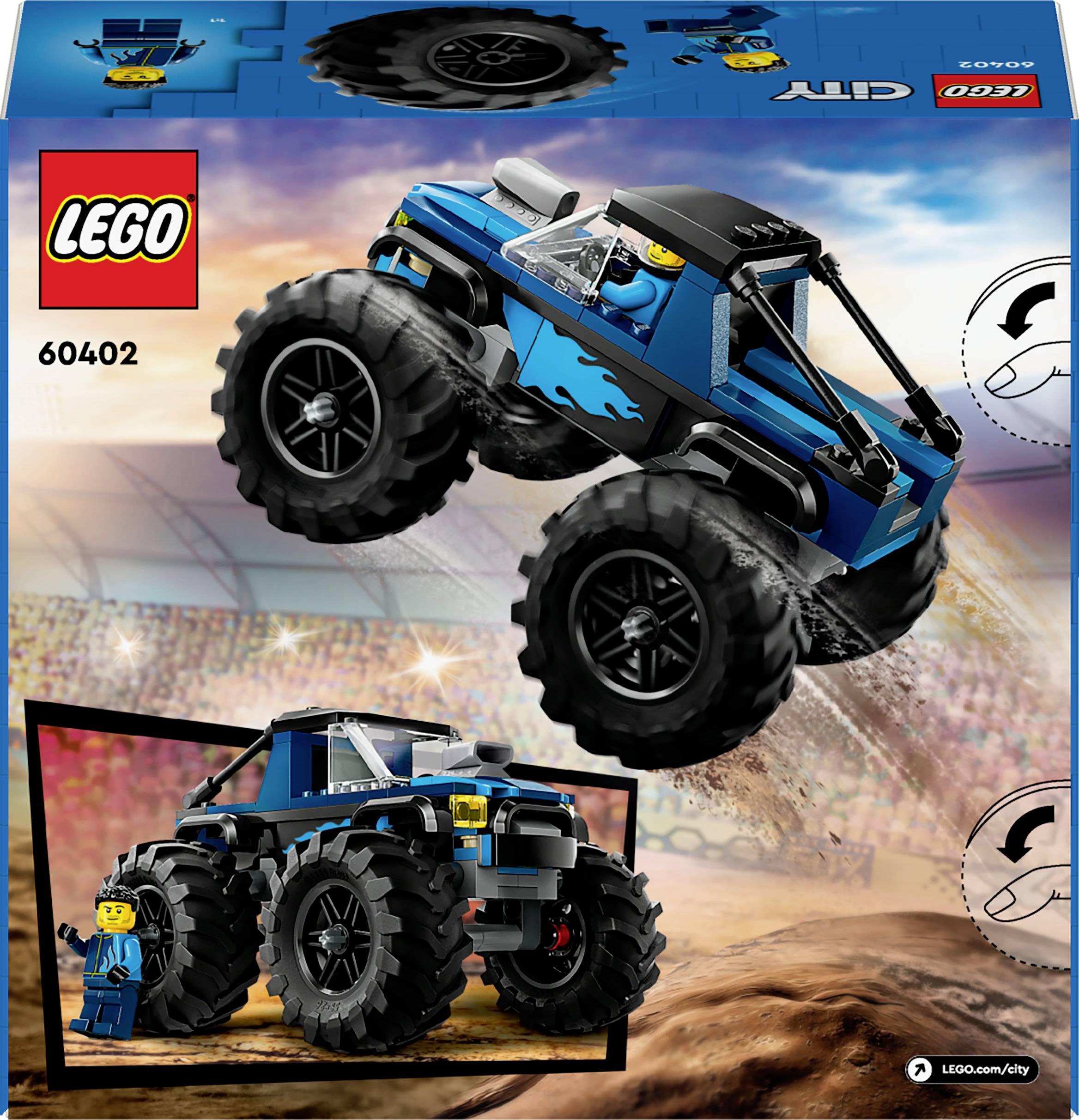 60402 LEGO® CITY Blue Monster Truck