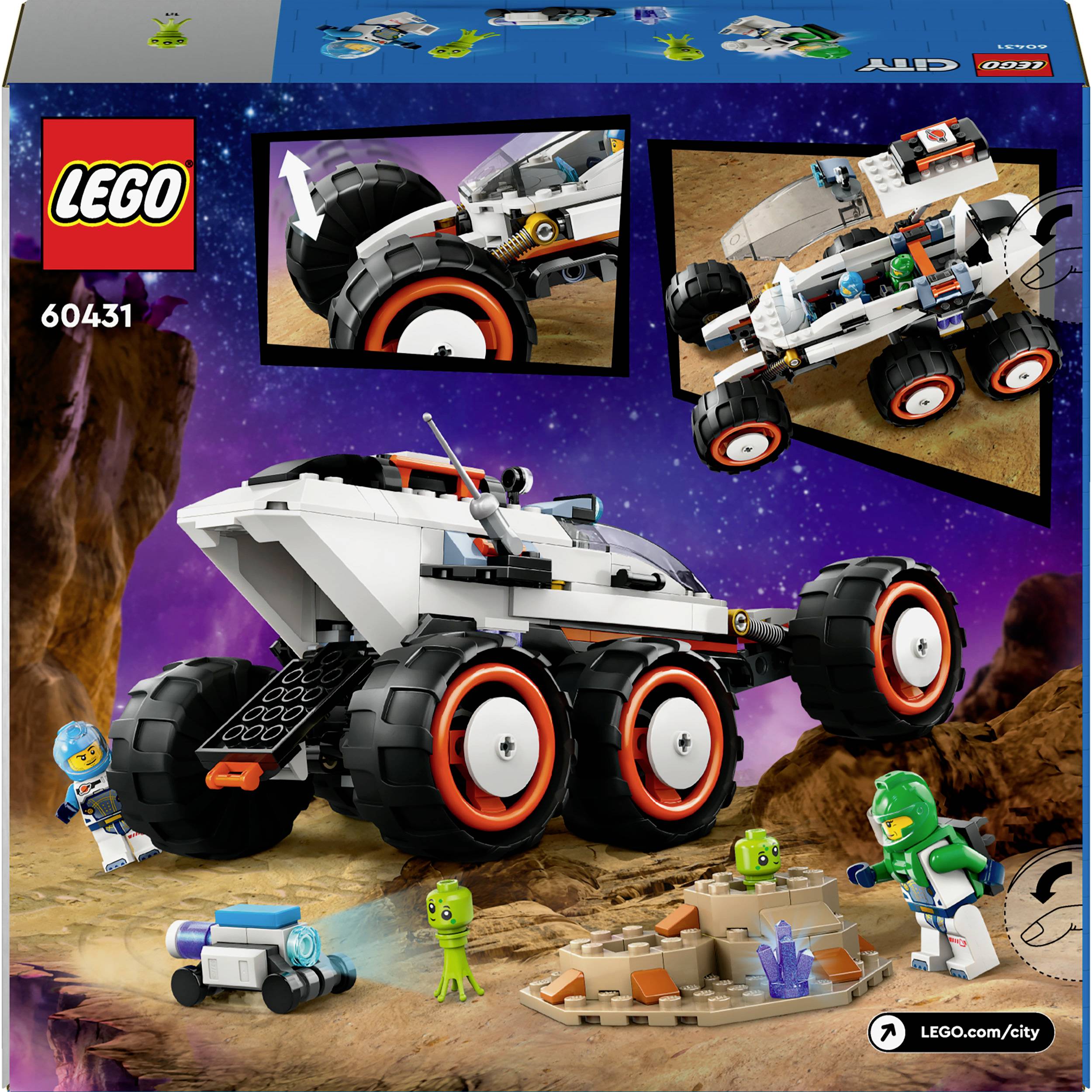 60431 LEGO® CITY Space Rover with aliens