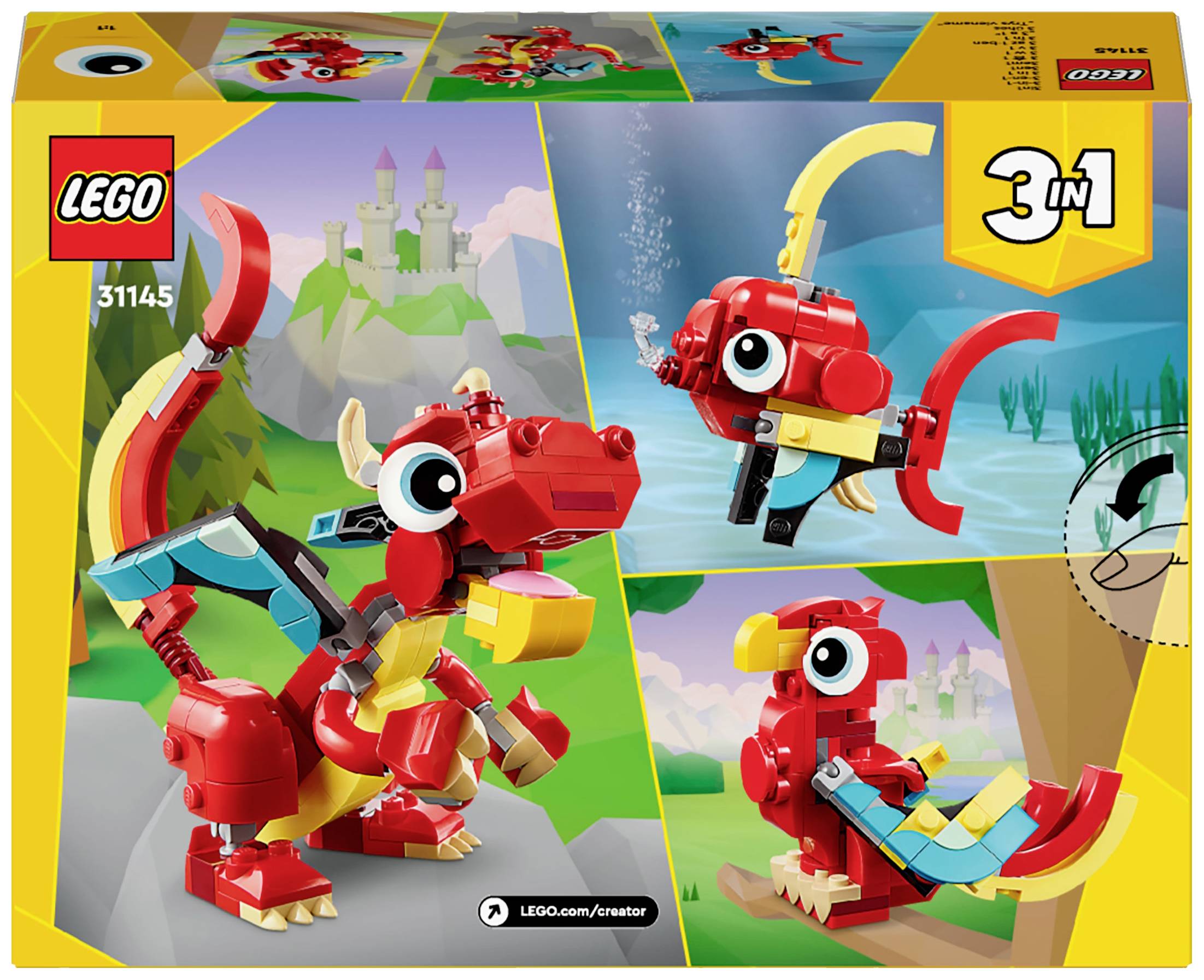 31145 LEGO® CREATOR Red Dragon