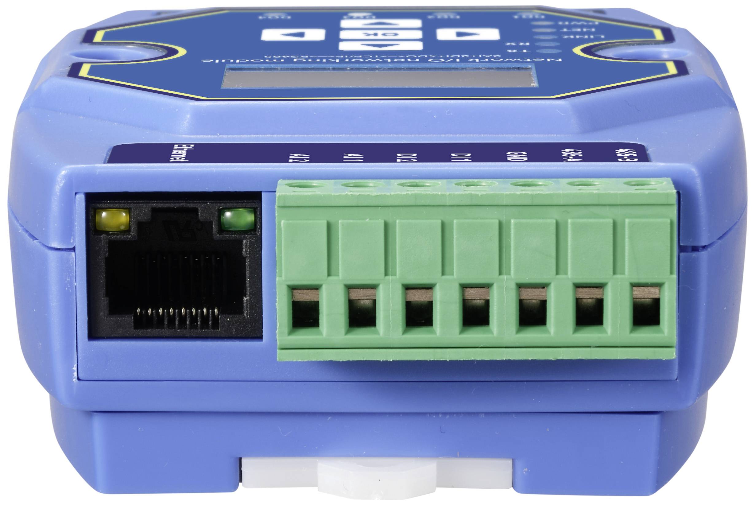 TRU COMPONENTS TC-ME31-AAAX2240 Interface module Modbus-RTU, Modbus-TCP, Modbus Gateway, DI/O, Analogue, RJ-45, RS-485 No. of