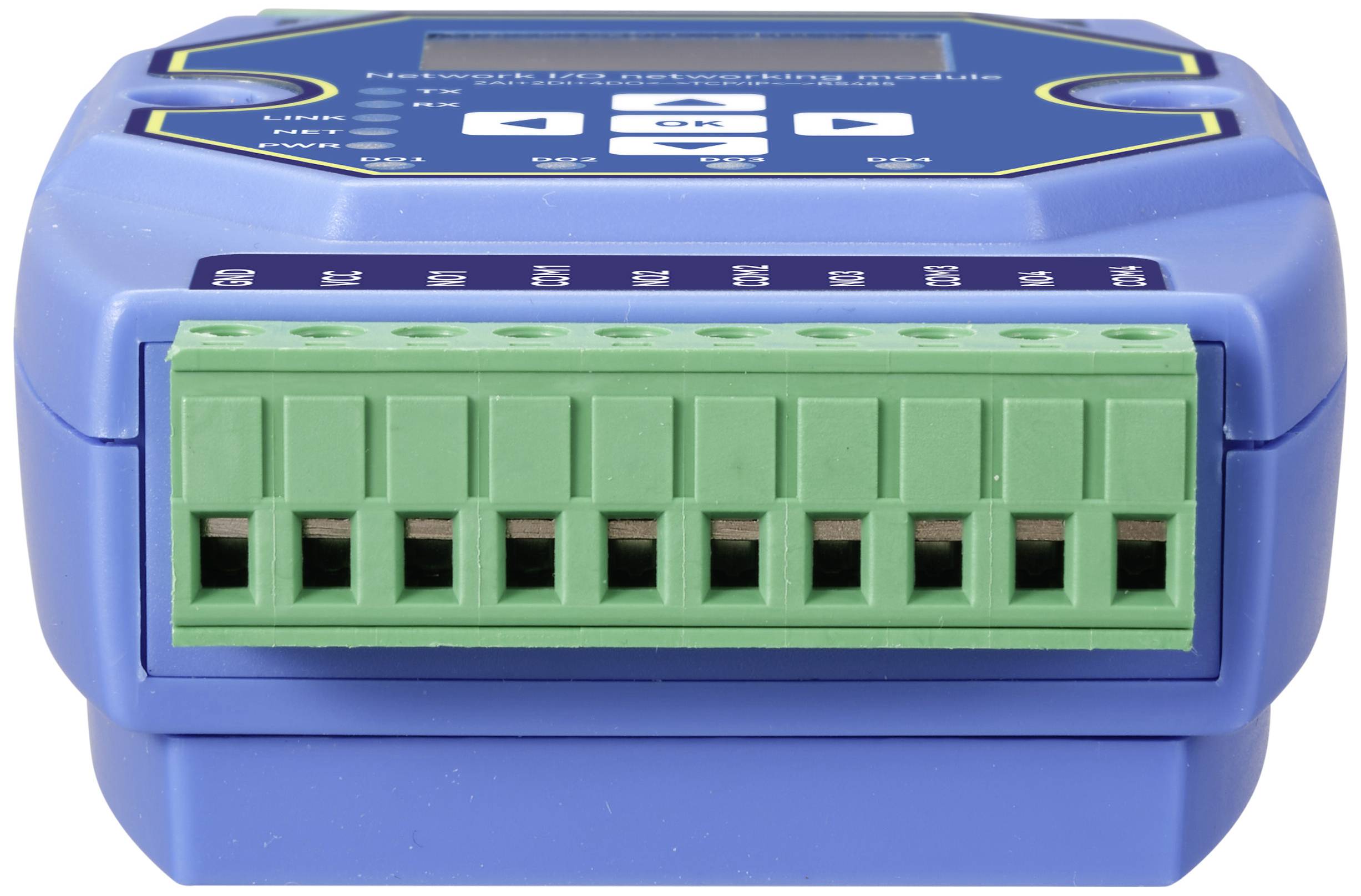 TRU COMPONENTS TC-ME31-AAAX2240 Interface module Modbus-RTU, Modbus-TCP, Modbus Gateway, DI/O, Analogue, RJ-45, RS-485 No. of