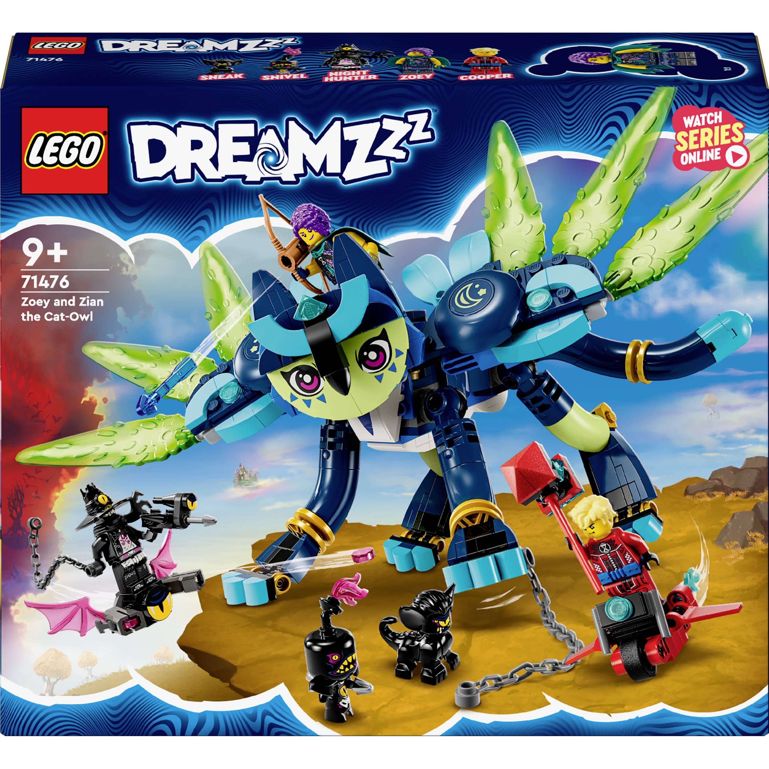 71476 LEGO® DREAMZZZ Zoey and the cat's owl Zian
