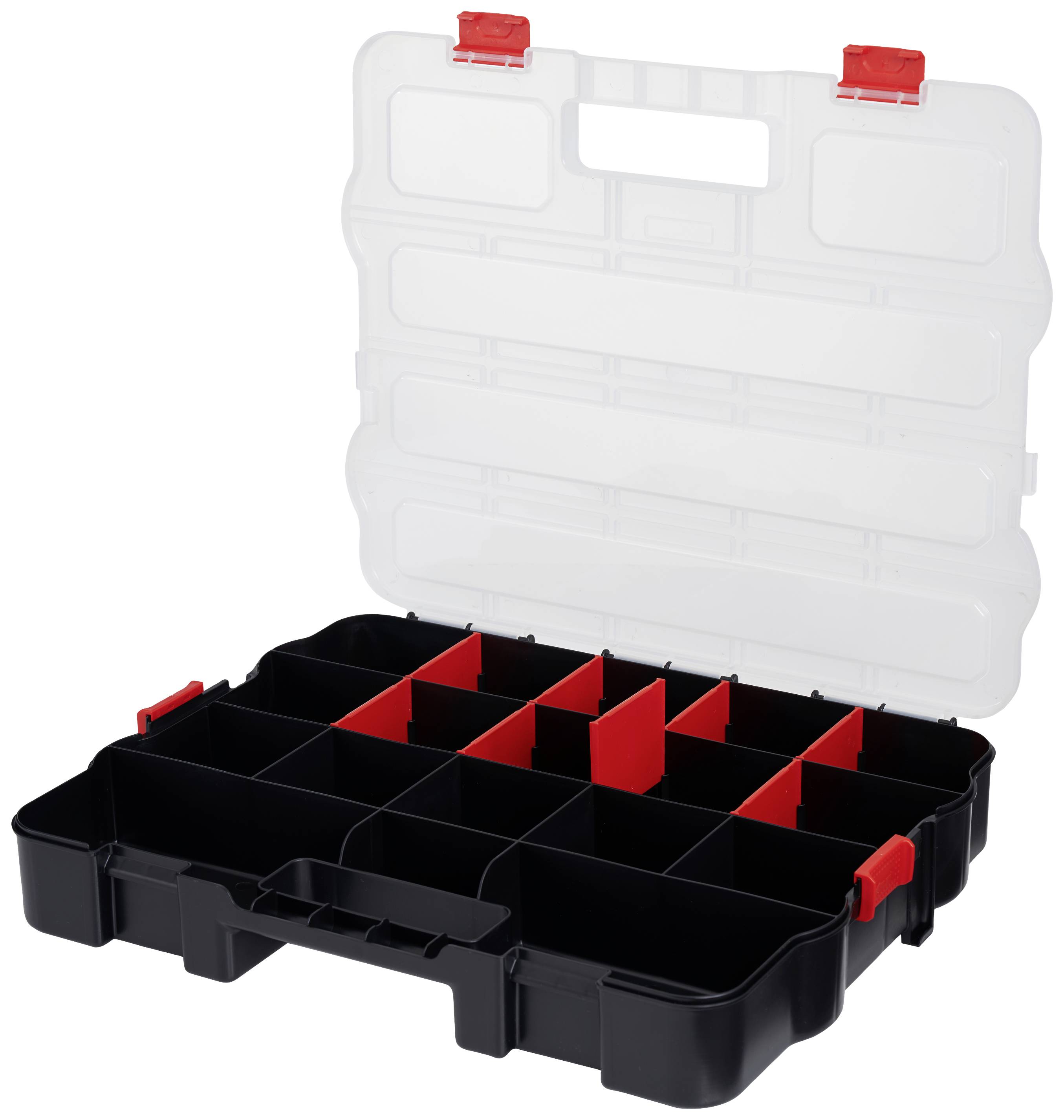Universal VISO POLYMAX48 Assortment box No. of compartments: 18 fixed compartments, variable compartments Content 1 pc(s)