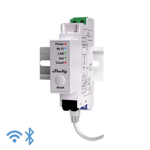 Shelly PRO EM - 50 Electricity meter Bluetooth, Wi-Fi