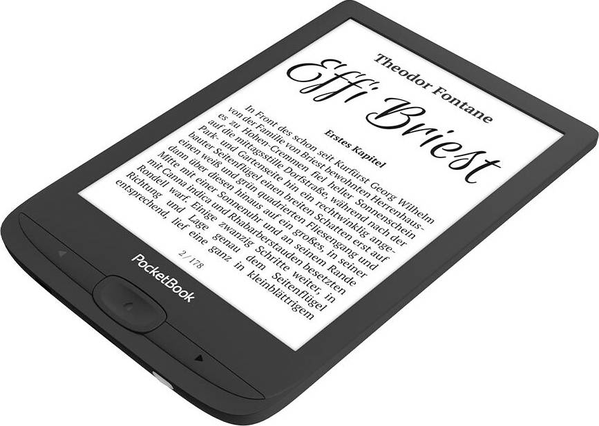 PocketBook Basic Lux 4 eBook reader 15.2 cm (6 inch) Black