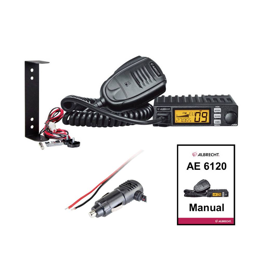 Albrecht Mini-CB FunkAE 6120 VOX Multi 12620 CB radio
