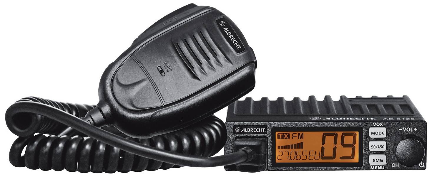 Albrecht Mini-CB FunkAE 6120 VOX Multi 12620 CB radio