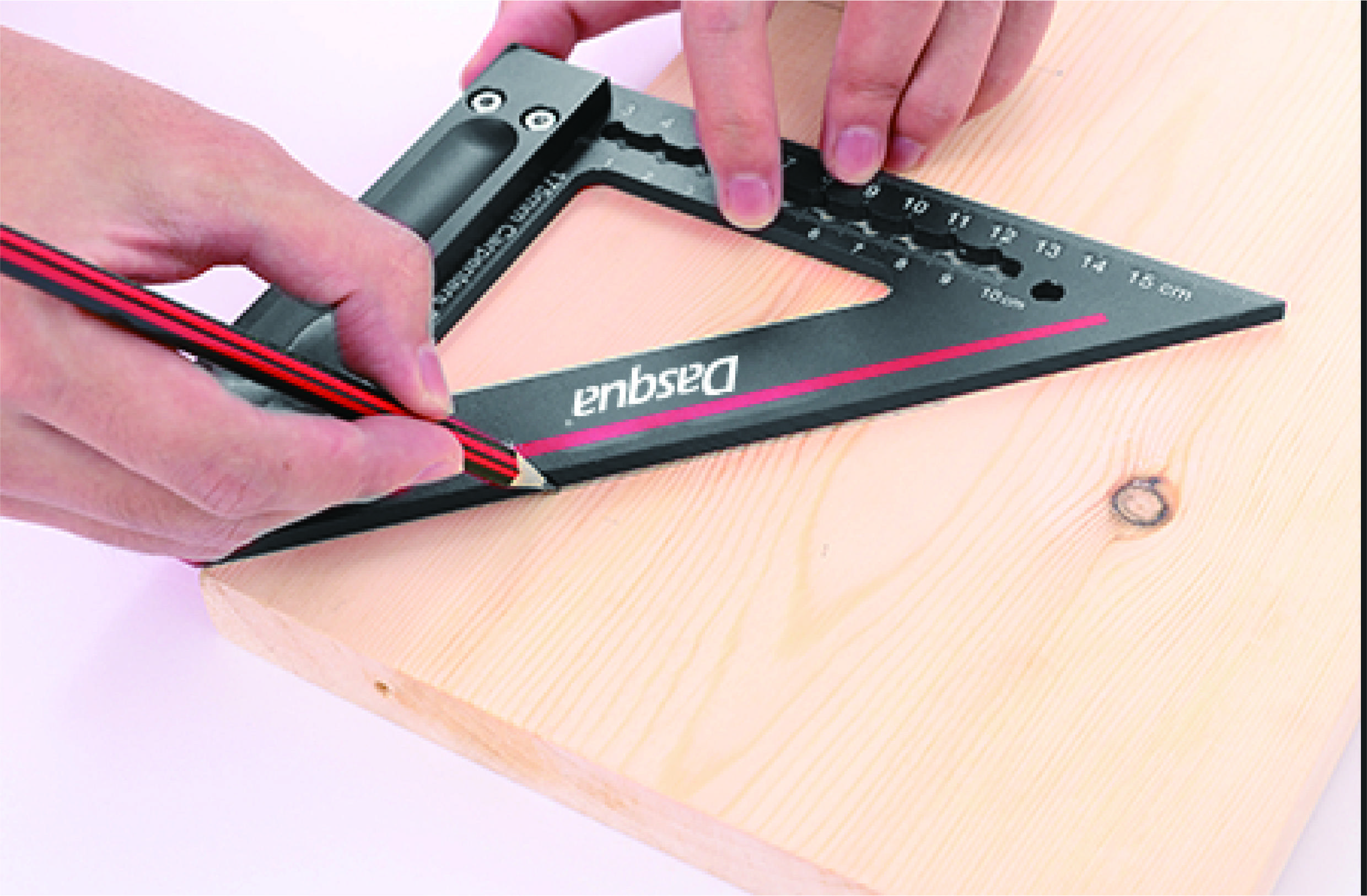 Dasqua 1804-5881 Carpenter's square 154 mm 90 ° 1 pc(s)