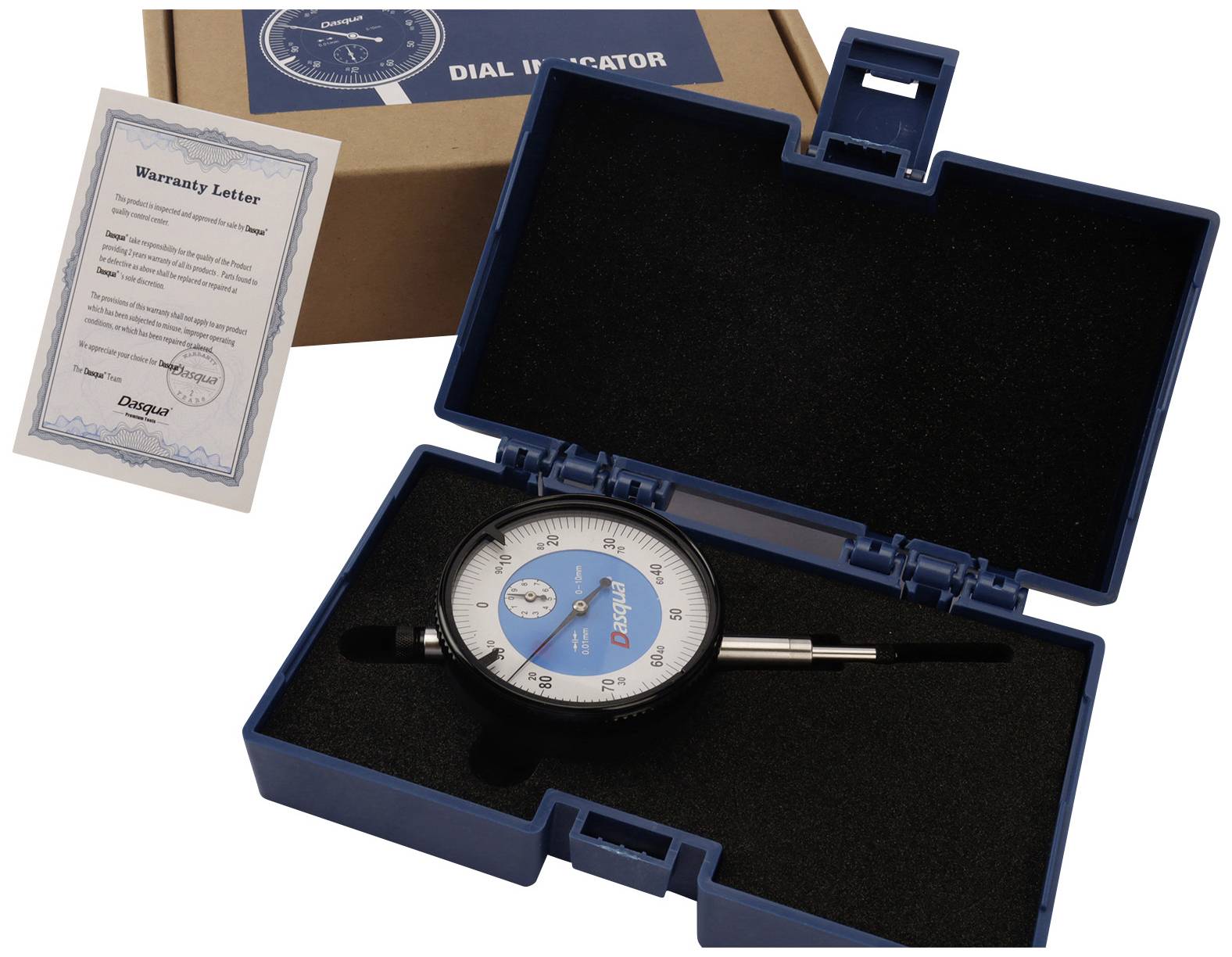 Dasqua 5111-1105 + 8511-0060 Dial gauge