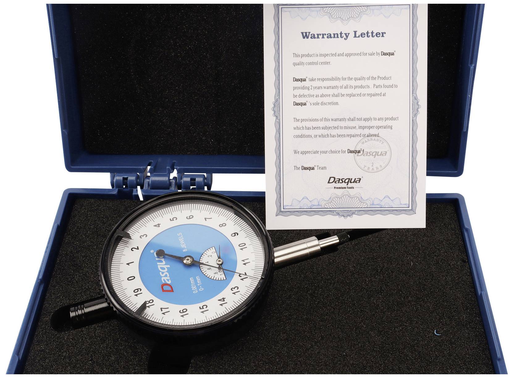 Dasqua 5121-2101 Precision dial indicator 170 mm 1 pc(s)