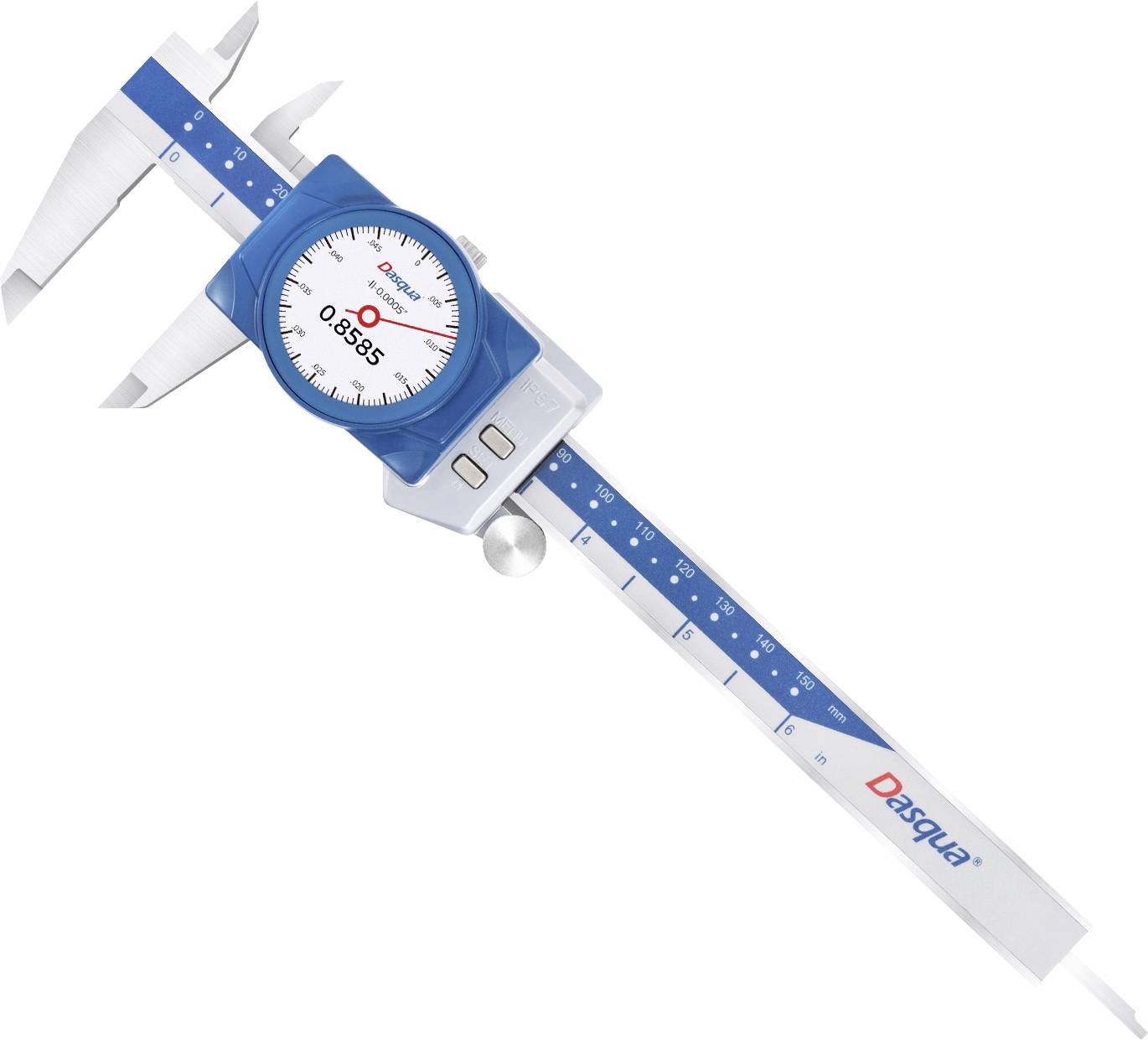 Dasqua 3004-0005, DIN EN 862 Digital caliper Water proof IP67 150 mm 1 pc(s)