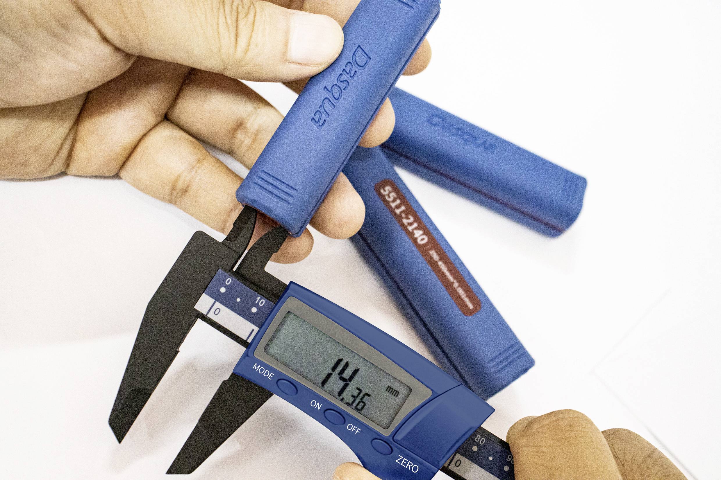 Dasqua 2035-0004, DIN EN 862 Digital caliper 150 mm 1 pc(s)